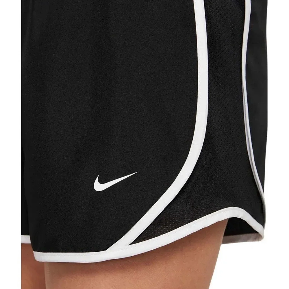 Nike Girls Dri-FIT Tempo Running Shorts Black/White Youth XL 848196-010 NWT